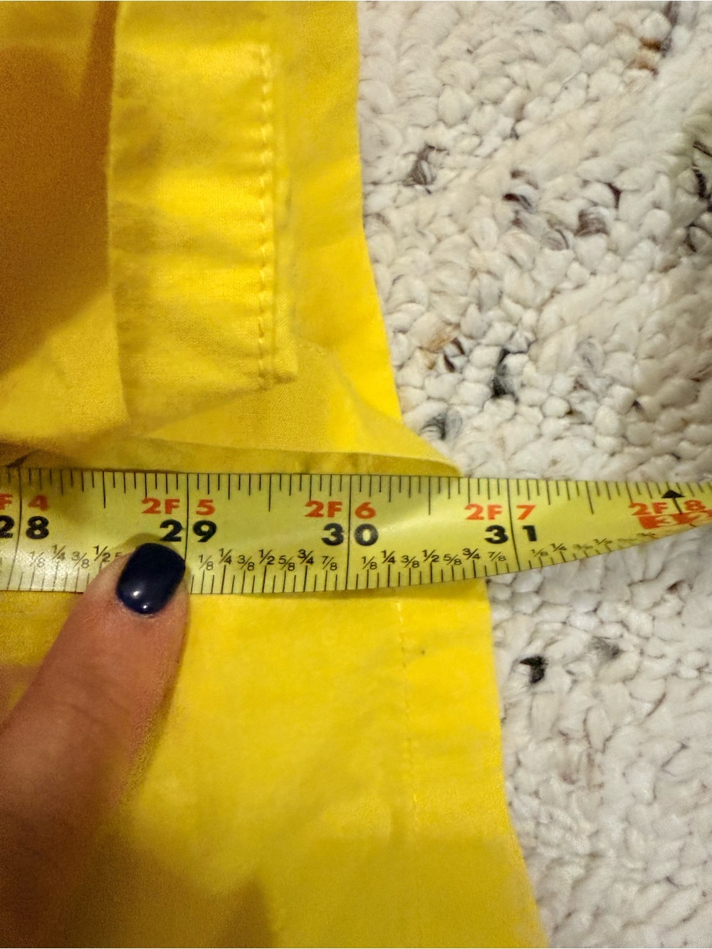 Corey Lynn Calter Yellow Dress with Multicolor Trim - Picture 7 of 7
